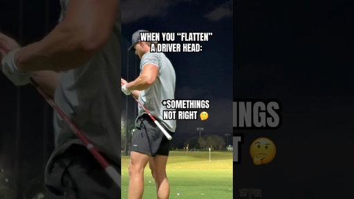 DID YOU KNOW?! Driver heads can "flatten" under high stress? #golf #golftips #athlete #fitness