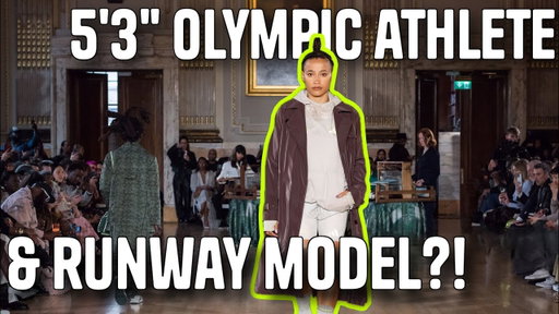 Vlog: Olympic long jumper walking London Fashion Week!!