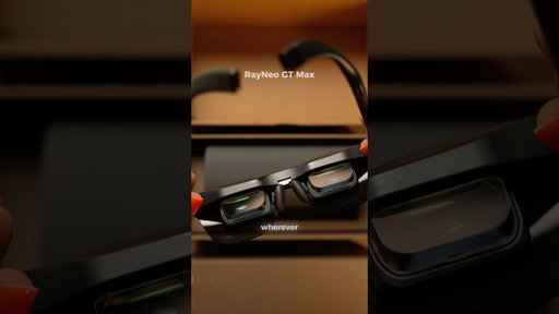 Trying RayNeo GT MAX #Smartglasses