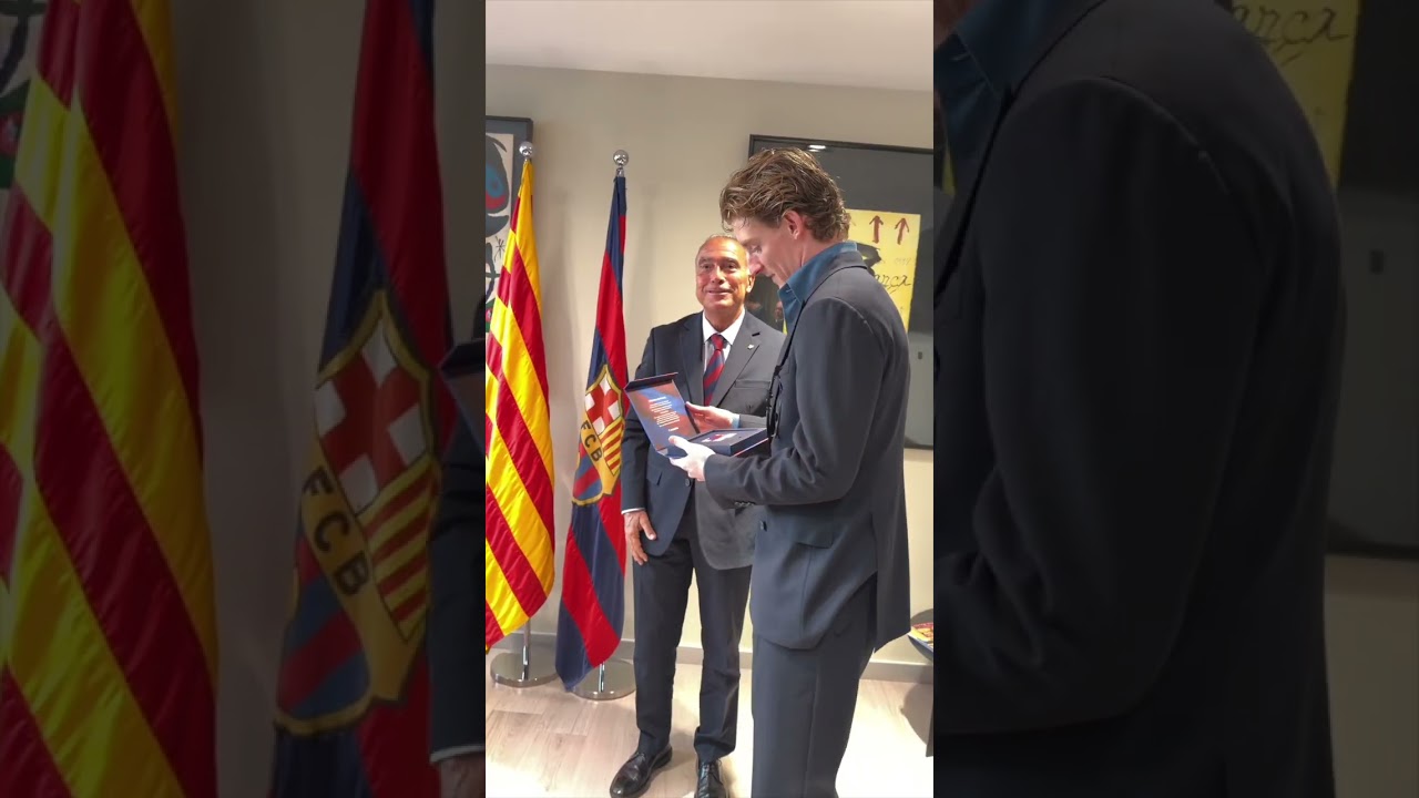 Anthony Gordon is now a Barça member 🪪✅ #fcbarcelona #football #gordon #shorts