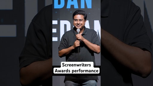Performing at the Screenwriters Association awards 2026 #standupcomedy