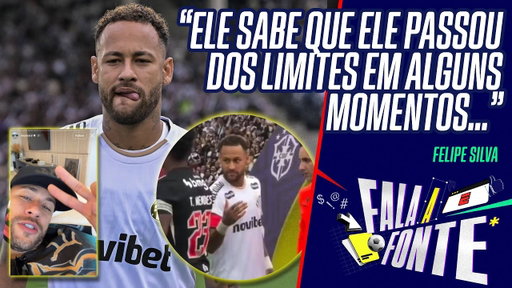 NEYMAR SE MANIFESTA APÓS POLÊMICA COM THIAGO MENDES | BASTIDORES DA VITÓRIA DO SANTOS