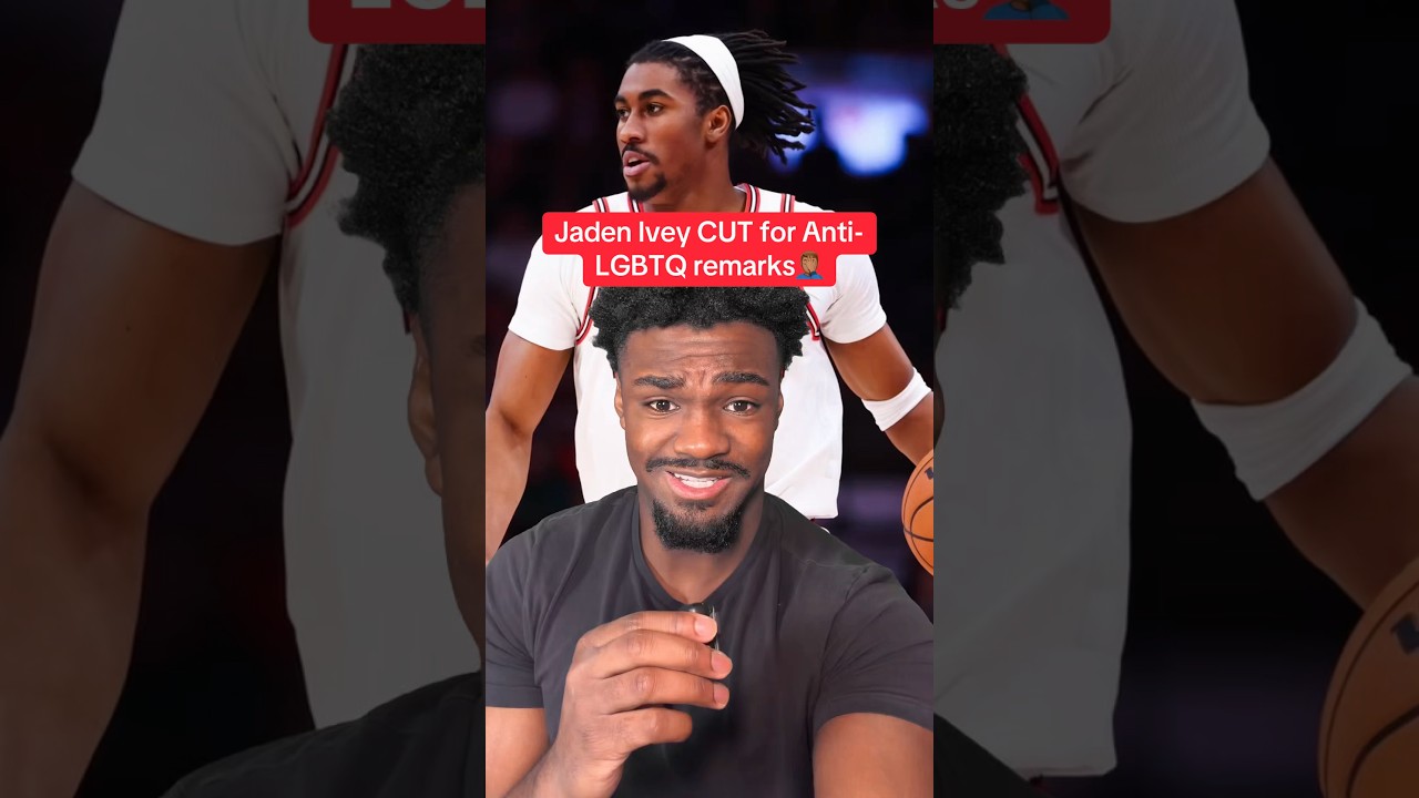Jaden Ivey CUT for Anti-LGBTQ remarks🤦🏽‍♂️ #nba #basketball