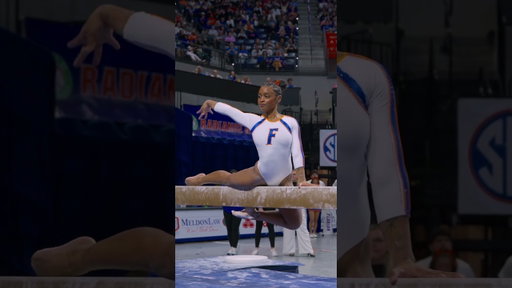 Florida Gymnastics | Selena Harris-Miranda Wins SEC Specialist of the Week, 9.95 on Beam