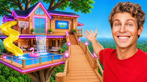 I Built an EXTREME Treehouse!