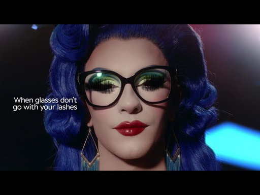 Should've gone with contact lenses