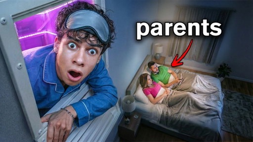 I SECRETLY Lived in my Parents Bedroom...
