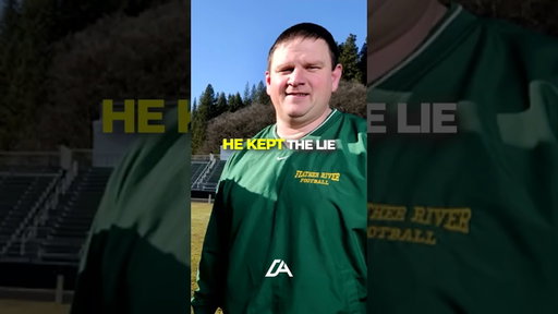 He faked a D1 offer in front of 900 people…