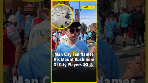 Man City Fan Names His Mount Rushmore Of City Players 👀⛰️