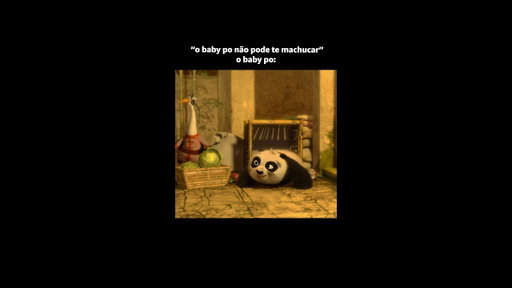Baby Po é tão fofo 🫶💞🥺 #KungFuPanda2