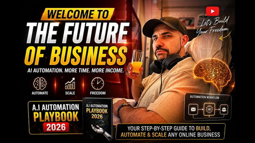 A.I Automation Playbook 2026 — Build, Automate & Scale Your Business 🚀