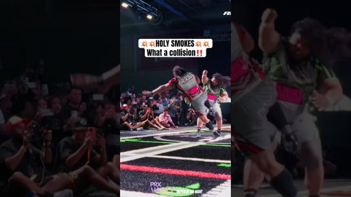 OMG!😱😱 WHAT A CRAZY HIT #runnation #rnc #Collision