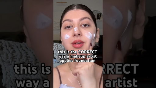 the foundation application mistake that makes your skin look CAKEY 🍰🚫 #foundation #makeuptips