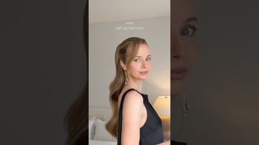 Step-By-Step easy half up tutorial!❤️