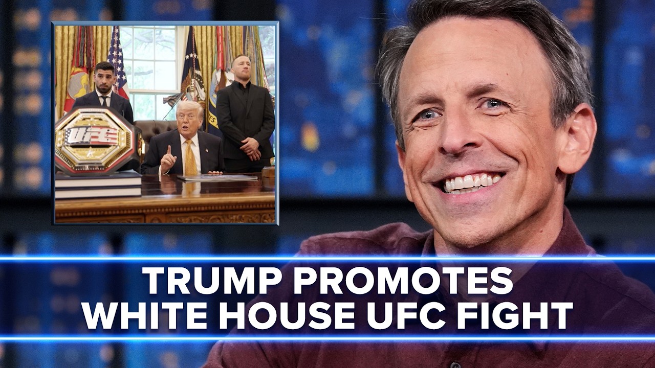 Trump Promotes Unprecedented White House UFC Fight