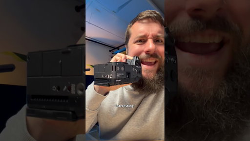 You can REMOVE Sony FX5 IBIS?! 😮