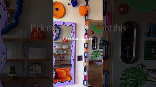 Maximalist interiors just feel more like home to me. #apartmenttour #homedecor #eclecticdecor