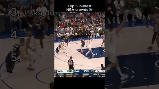 Top 5 loudest NBA crowds