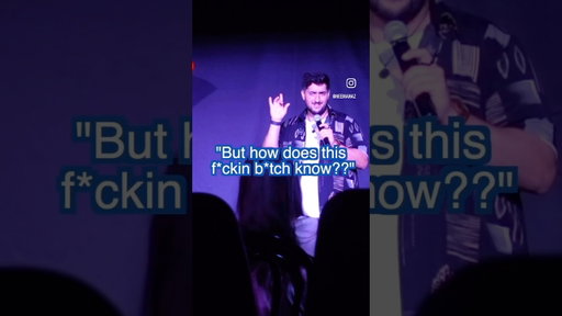 Indian Girl Roasts My Persian Nose #standupcomedy #indian #persian