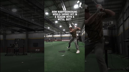 Does he hit triple digits or nah?  #baseball  #baseballplayer #mlb #homerun #ohtani #shoheiohtani