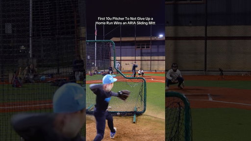 Don’t Give Up a HOME RUN, Win an ARIA Sliding Mitt! #shorts