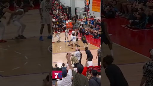 Yuki Kawamura Fired Up After a Three 🗣️