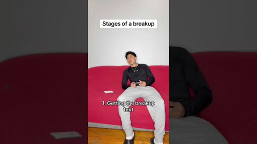 Stages of a breakup 😳 #viral #relatable #breakup #stages #pov