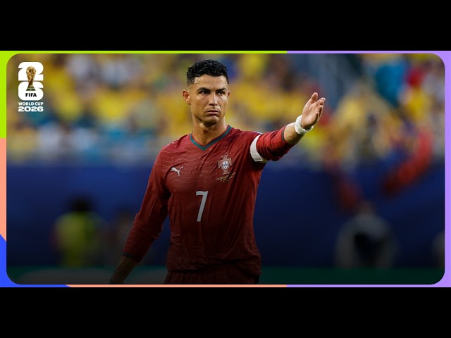 Cristiano Ronaldo Free Kick Attempt | Colombia 0-0 Portugal | FIFA World Cup 2026™