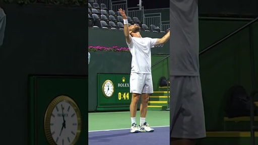 Moutet Crazy Tweener Shot 🤪 | Indian Wells Highlights