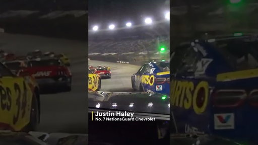 FOUR-WIDE AT BRISTOL??? #spiremotorsports #viralvideo #cool #wild #crazy