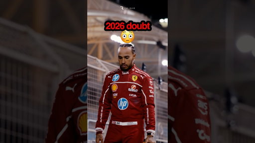 😔 Hamilton's not looking forward to F1 2026