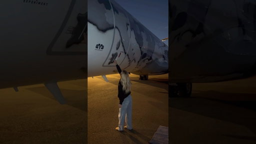 Just a racer in a private jet for her first time 🤣 always want to be in control LOL