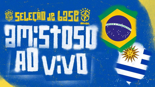 JOGO COMPLETO: BRASIL x URUGUAI | AMISTOSO INTERNACIONAL SUB-15