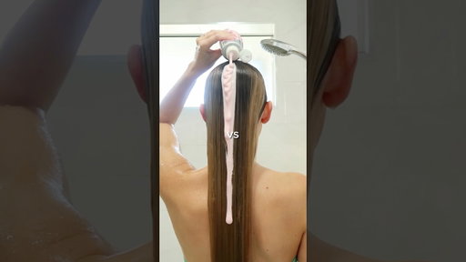Before vs after hair glossing 🫶✨ using L’Oreal Glycolic Gloss #loreal #hairgloss #hair #shinyhair