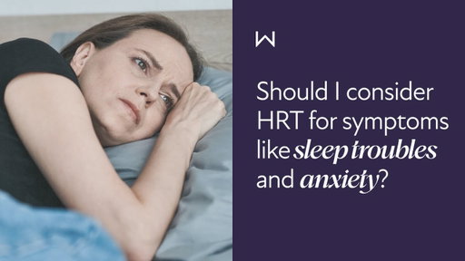 Winona Hot Topic: Should I Consider HRT for Symptoms Like Sleep Troubles and Anxiety?