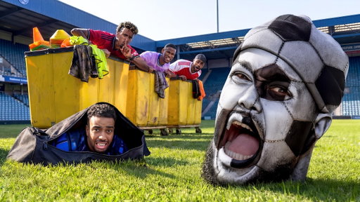 EXTREME HIDE & SEEK IN FOOTBALL STADIUM