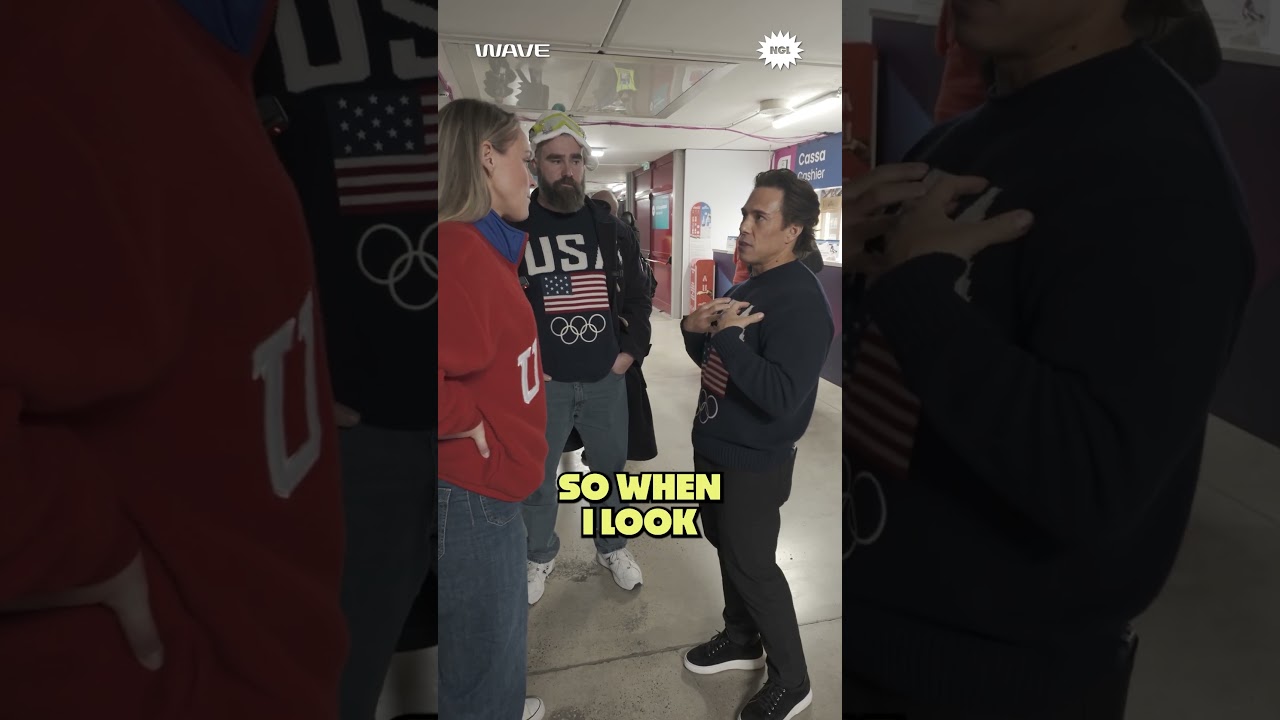 Apolo Ohno tells Kylie & Jason the main tip for watching speed skating @YouTube @NBCSports