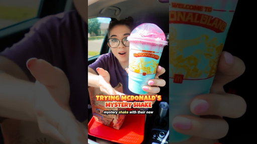 Trying McDonald’s New McDonaldland Meal and Shake! @McDonalds