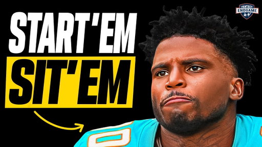 WRs You MUST START and MUST SIT in Week 1!