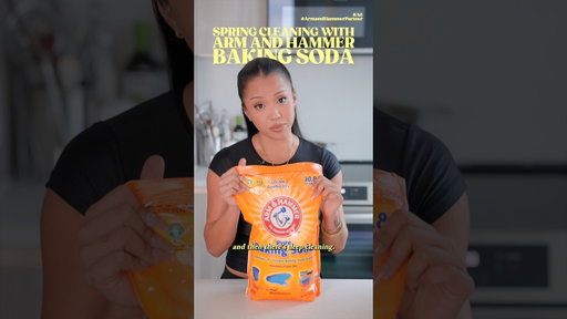 There’s cleaning… and then there’s DEEP cleaning 🧼 ​✨@armandhammer #ArmandHammerPartner