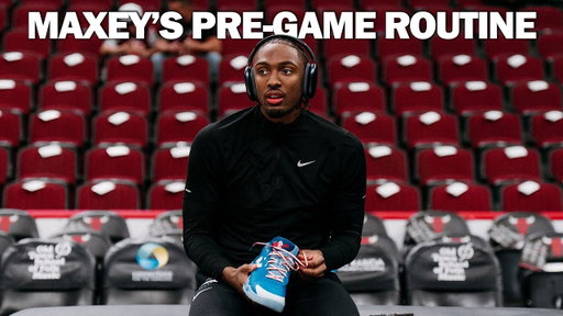 Behind the Scenes: Warm Up With Tyrese Maxey