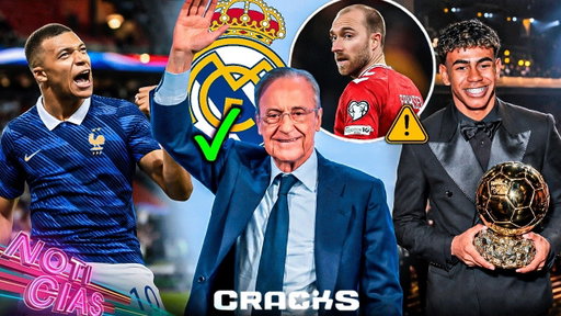 OFICIAL: Florentino se queda | Lamine esperaba el BdO | Mbappé se elige goleador | Susto con Eriksen