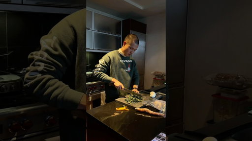 an unglamorous everyday meal from my chef bf