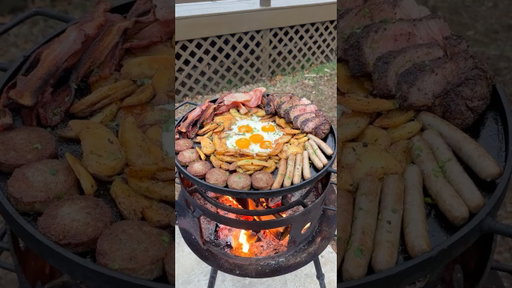 The Meat Lovers Breakfast Skillet Recipe (In Description)