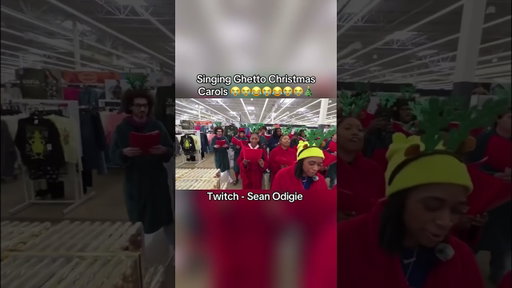 The crowd loved it😭😭😭😂😭😭😂 #seanodigie #christmascaroling #memphis