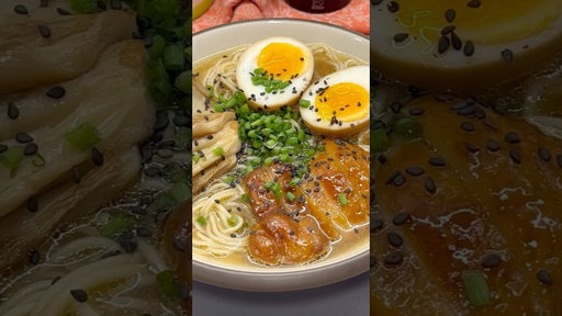 RAMEN CASERO DE POLLO!!😋 #youtubeshorts #shorts