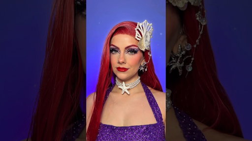 Ariel 🧜🏼‍♀️ #disney #cosplay #halloweencostume #makeup