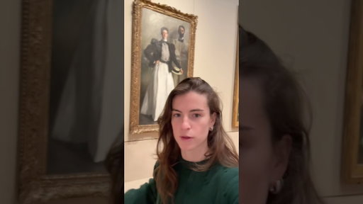 I want Mr. And Mrs. Stokes to adopt me #sargent #themet #arthistory #tourguide #art #nyc