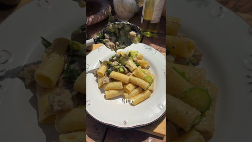 Everything I cooked my girlfriend in Tuscany!