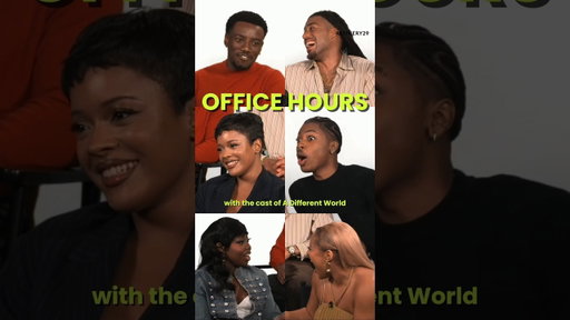 Office Hours with the cast of A Different World! 📚